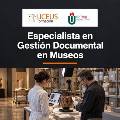 Especialista en gestión documental en museos