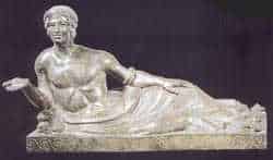 Estatua de bronce - etruscos
