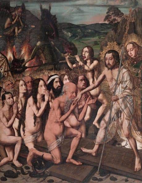 Descenso de Cristo al Limbo, h. 1475. Museu Nacional d’Art de Catalunya,