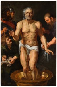 Pedro pablo rubens (taller de), la muerte de séneca, 1612 - 1615 © museo nacional del prado