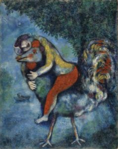 El gallo. Marc Chagall (c) Museo Nacional Thyssen Bornemisza
