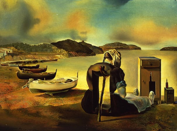 Dali el destete del mueble alimento- Freud